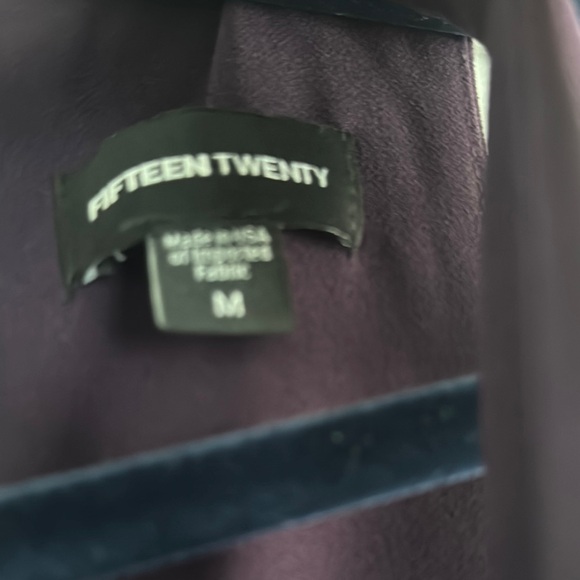 Fifteen Twenty Purple Sleeveless Halter Dress - Picture 3 of 7